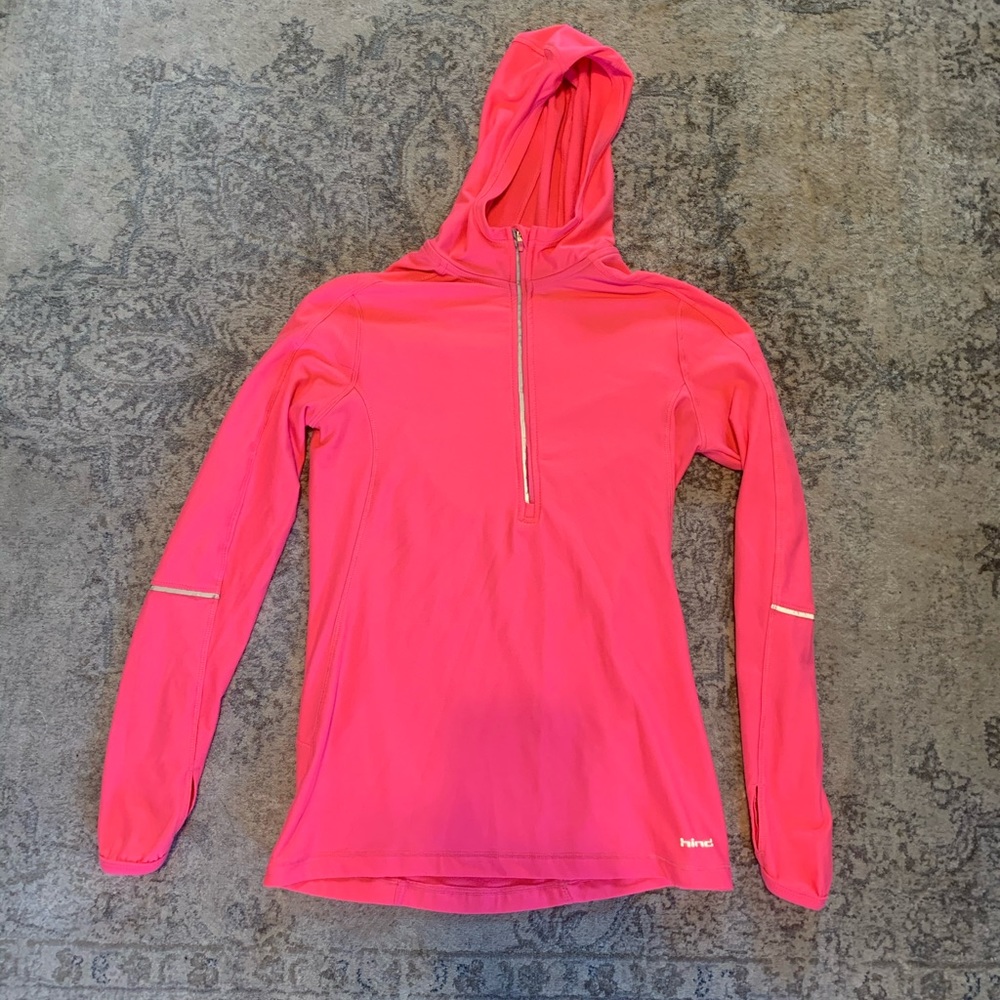 Neon Pink Zip Up Workout Jacket